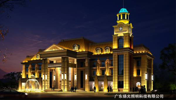 金源置业:南宁金源城灯光设计