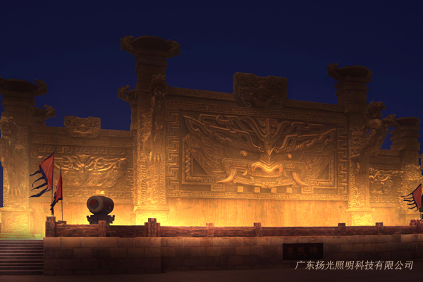 古迹夜景betway手机版设计