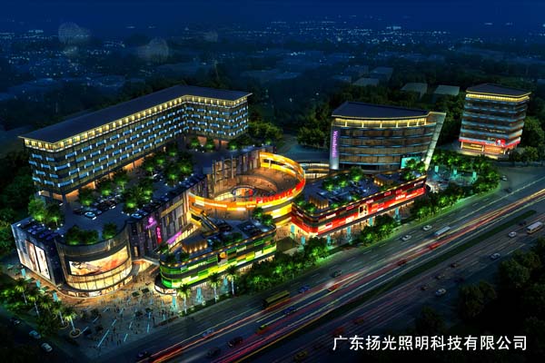 佛山宝盈国际广场亮化工程
