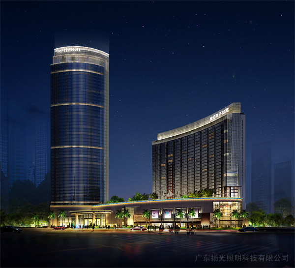 东莞希尔顿酒店泛光betway手机版工程