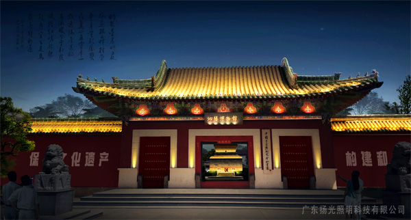 河南沁阳博物馆夜景betway手机版