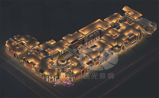 云南昆明风情商业街betway手机版设计