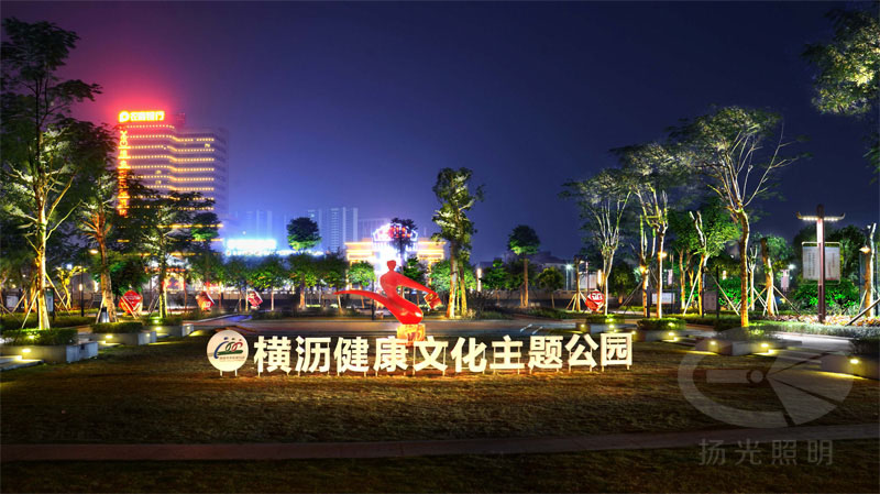 城市夜游灯光工程效果图