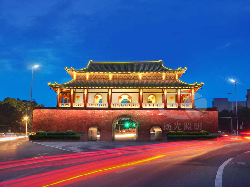 户外建筑照明亮化设计效果图
